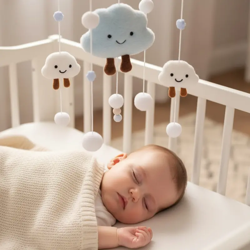 Mobile bébé | Artisanal Bois Naturel