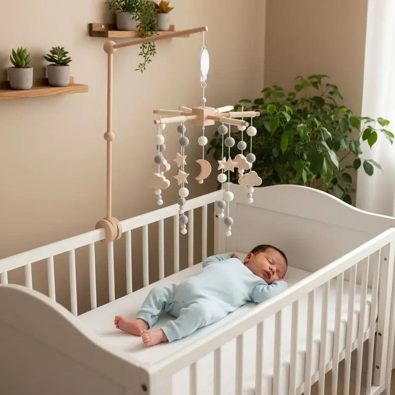 Mobile Bébé - Planètes | Éveil Paisible