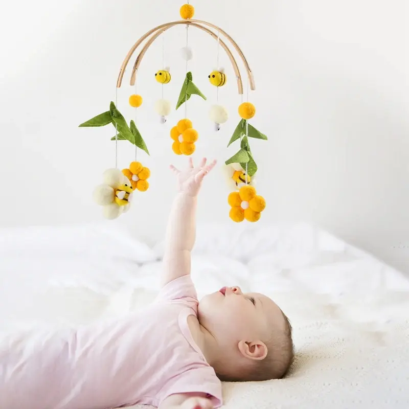Mobile Lit Bébé | Éveil Naturel