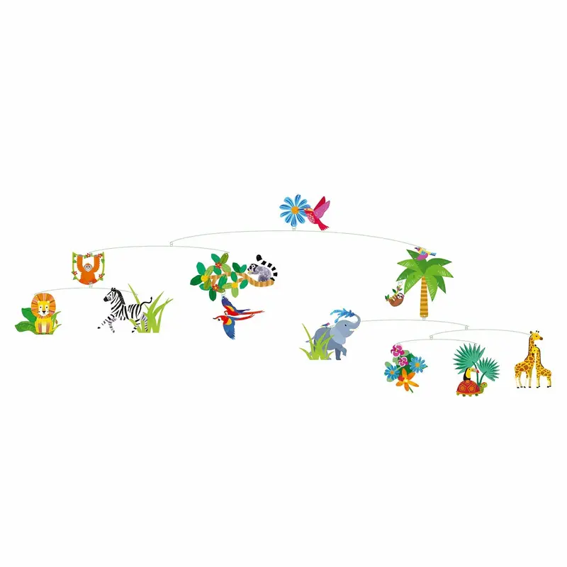 Mobile polypro le monde de la jungle - DJECO