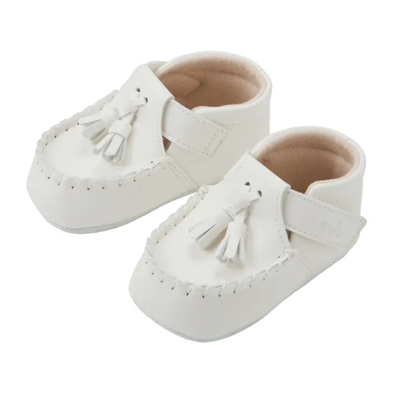 MOCASSINS PRÉ-MARCHE BLANCS
