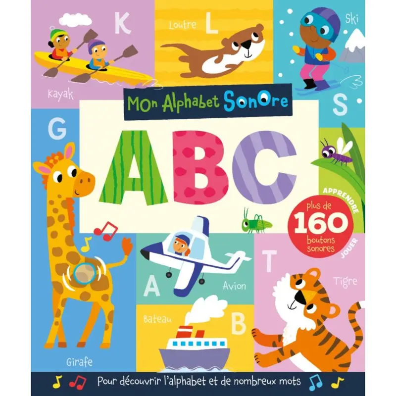Mon alphabet sonore – ABC - Livre