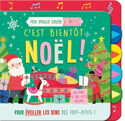 Mon imagier sonore à tirettes – Noël