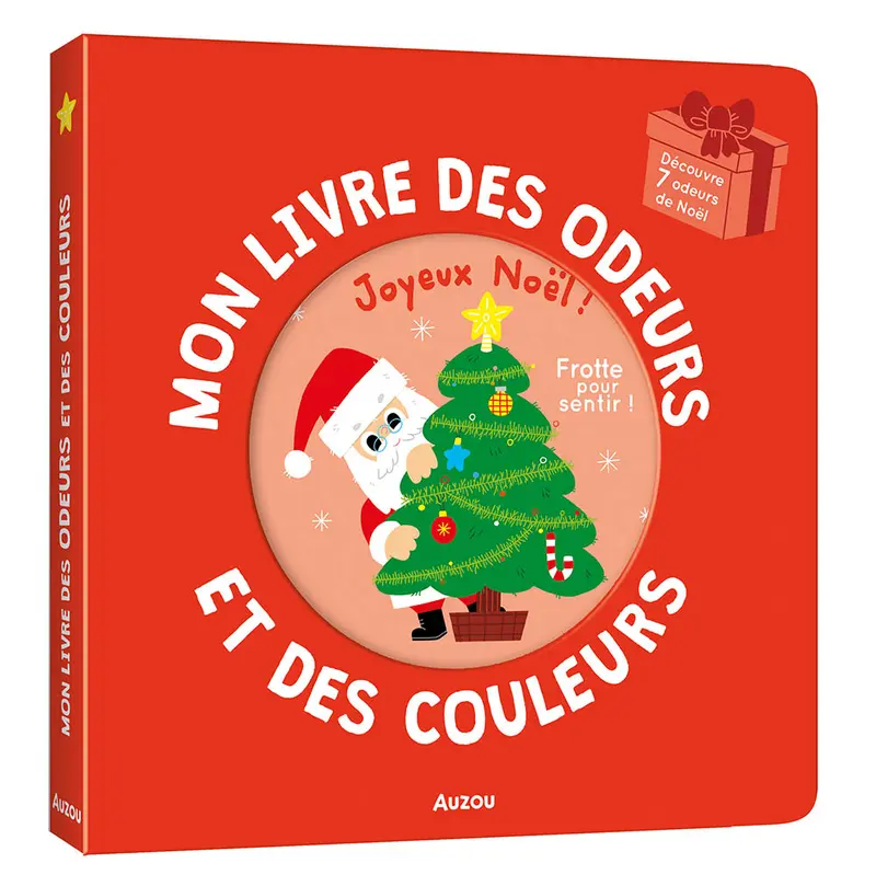 Mon Livre des Odeurs et des Couleurs – Joyeux Noël ! – Dès 2 ans - Livre