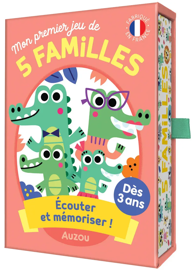 Mon premier jeu de 5 familles – Jeu de cartes dès 3 ans
