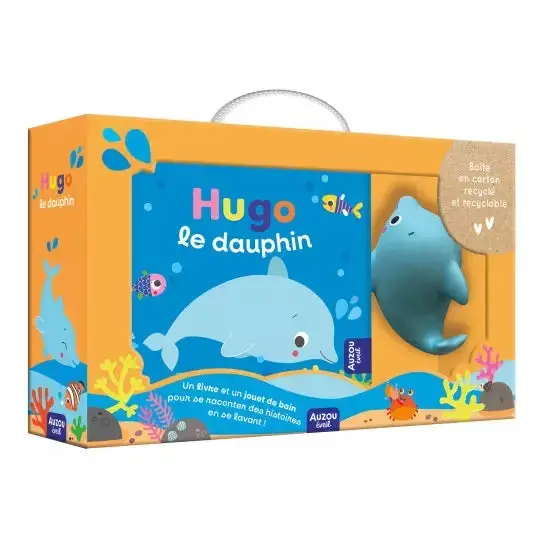 Mon premier livre de bain-Hugo le dauphin- AUZOU