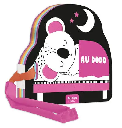 MON PREMIER LIVRE POUSSETTE EN NOIR ET BLANC - AU DODO – Livre