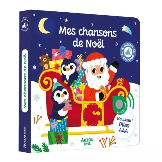mon premier sonore mes chansons de Noel - AUZOU