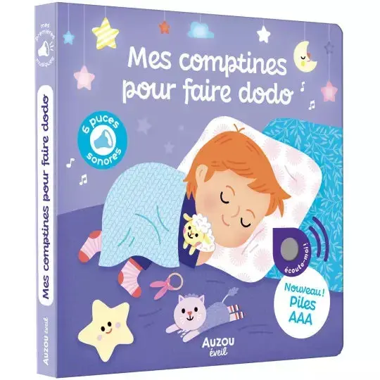 mon premier sonore mes comptines pour faire dodo - AUZOU