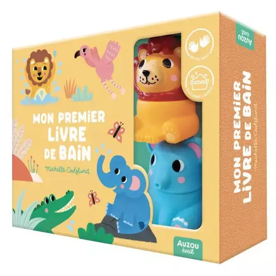 Mon tout premier livre de bain- dans la savane- AUZOU