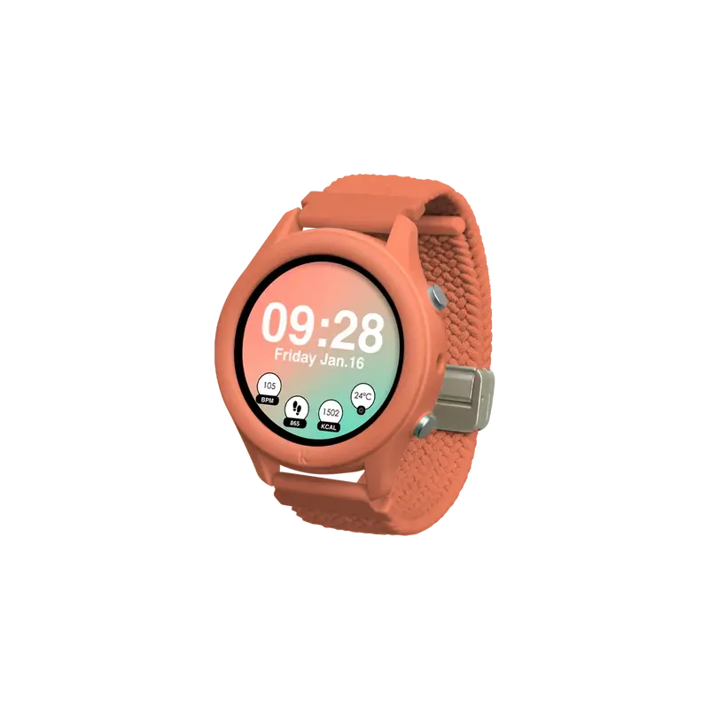 Montre interactive K-WATCH corail - KIDYWOLF