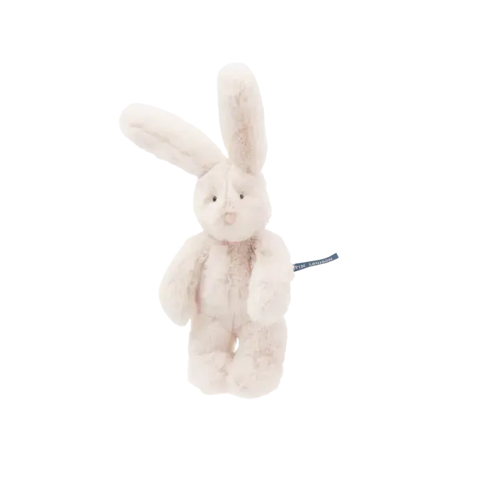 Moulin roty - Arthur et Louison - Peluche petit Lapin blanc - naissance+