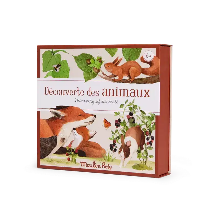 Moulin Roty - Coffret découverte Animaux du jardin -le jardin du moulin - 6 ans+