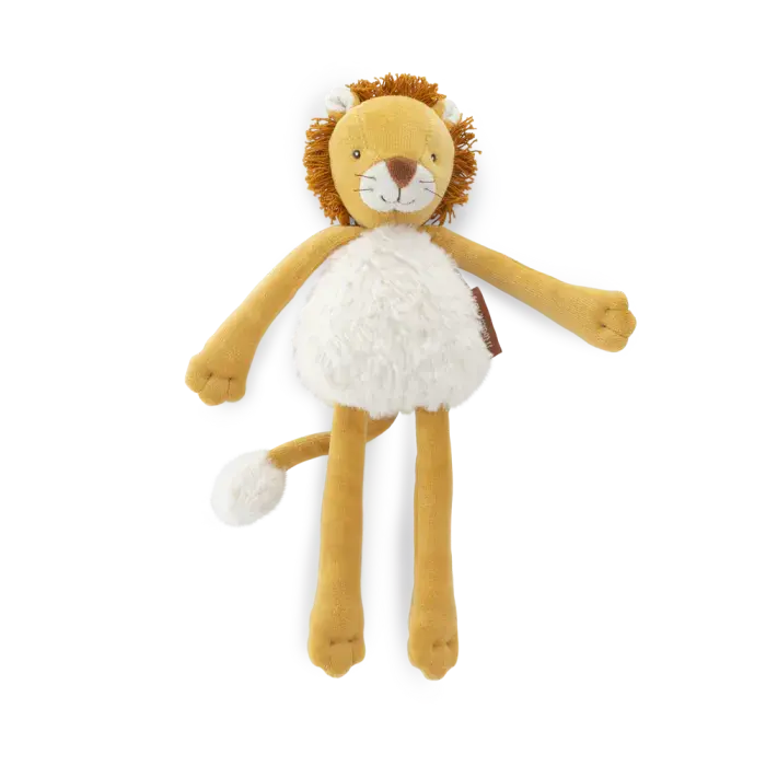 Moulin roty - La forêt Mawa - Doudou hochet lion Mamba - naissance+