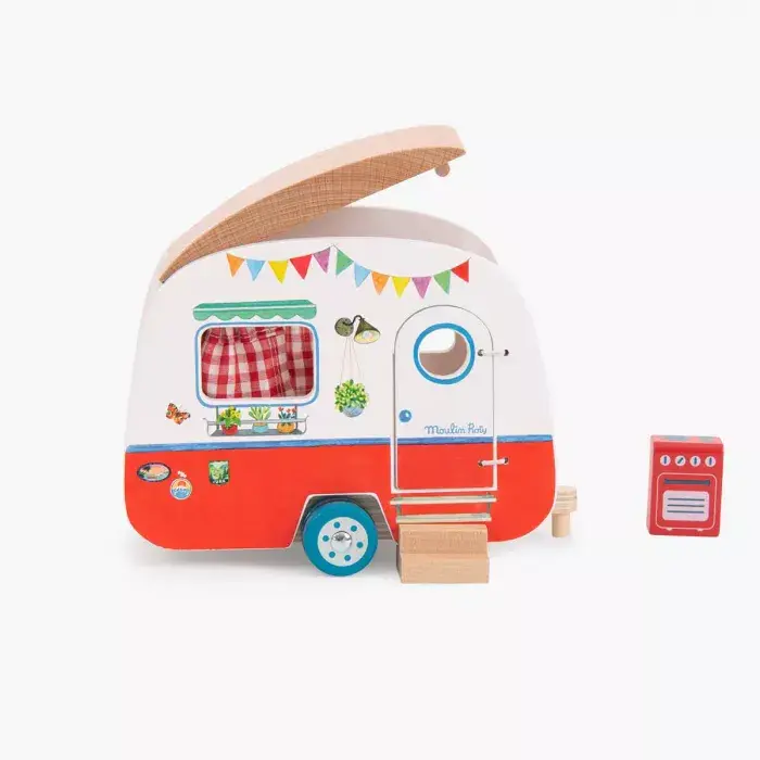 Moulin roty - La Grande Famille - Caravane en bois - 3 ans+