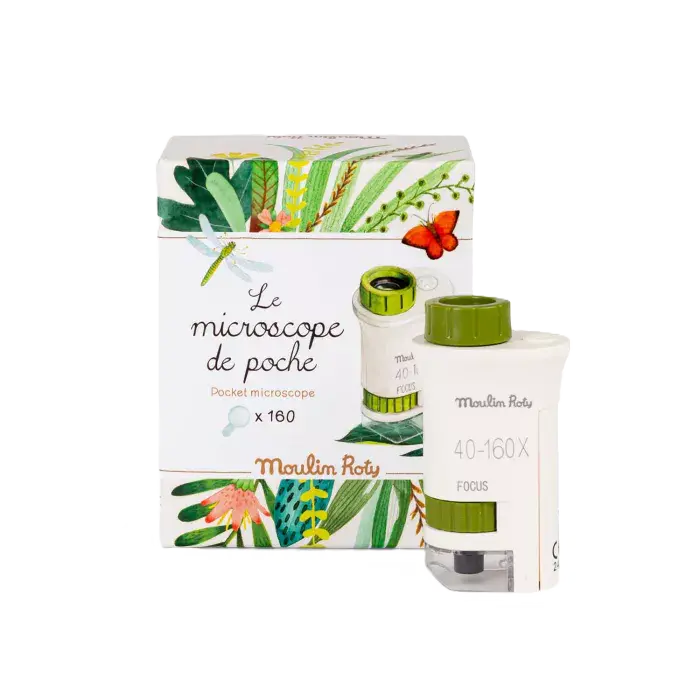 Moulin roty - Le jardin du moulin - Microscope de poche - 7 ans+