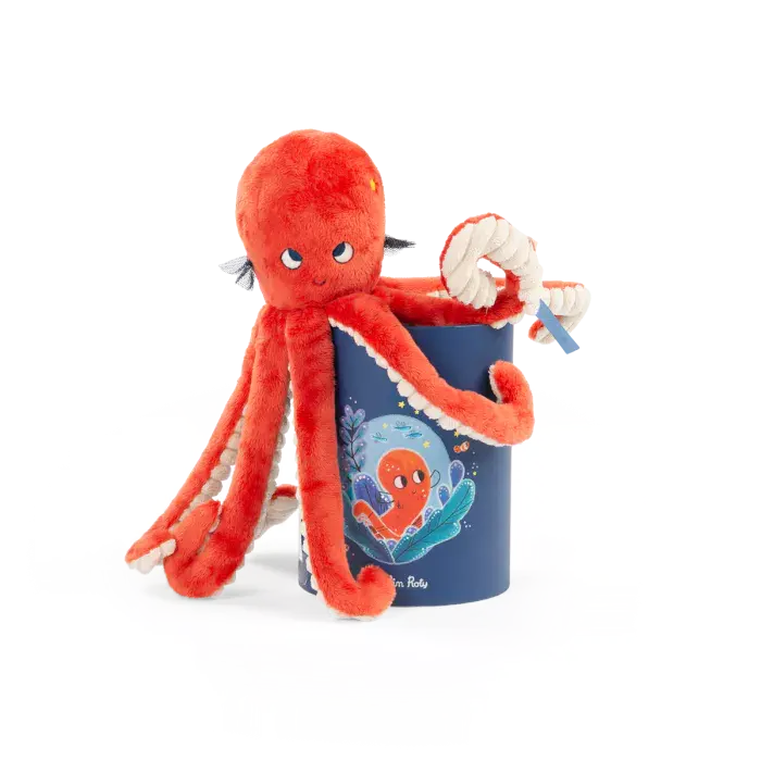 Moulin roty - Les Aventures de Paulie - Poupée poulpe Paulie (en boîte)- 👶Naissance +