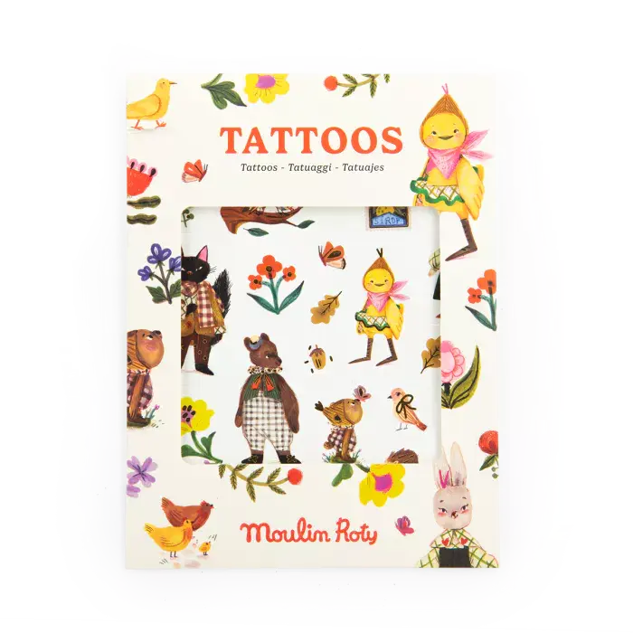 Moulin Roty - Les minouchkas - Tatouages - 2 ans +
