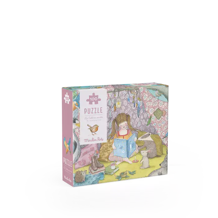 Moulin Roty - Les rosalies, La cabane secrète - Puzzle - 5 ans+