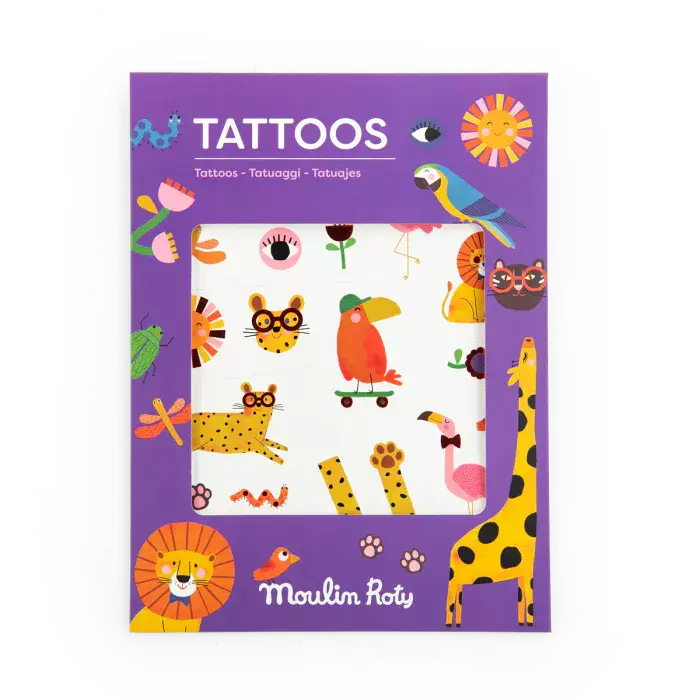 Moulin Roty - Les toupitis - Tatouages - 2 ans +