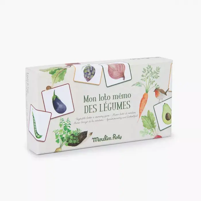 Moulin roty - Mon Loto Mémo des légumes -3 ans +