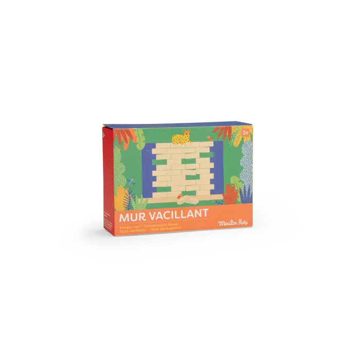 Moulin roty - Mur vacillant en bois - les toupitis - 🧒 3 ans +