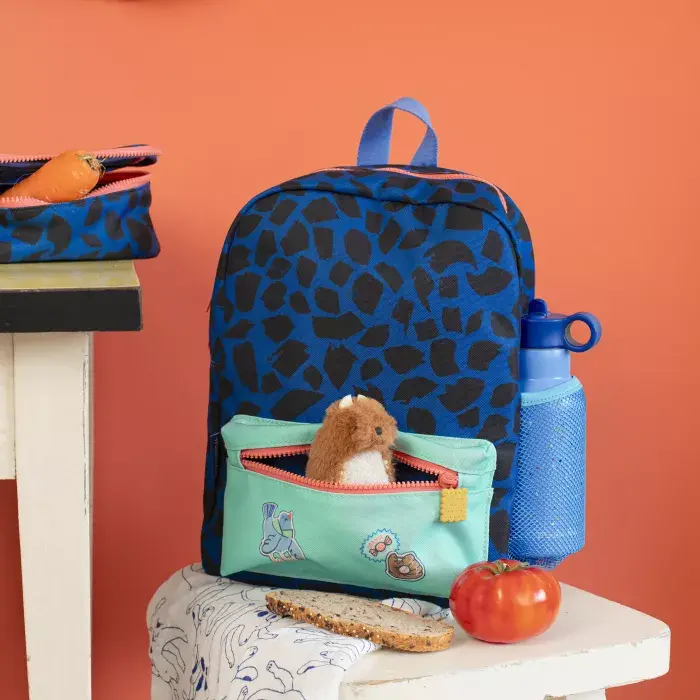 Moulin Roty - sac à dos bleu - Puce et pilou 🧒3 ans+