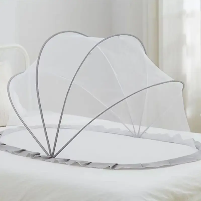 Moustiquaire lit pliable bébé - baldaquin yourte ombrage protection insectes
