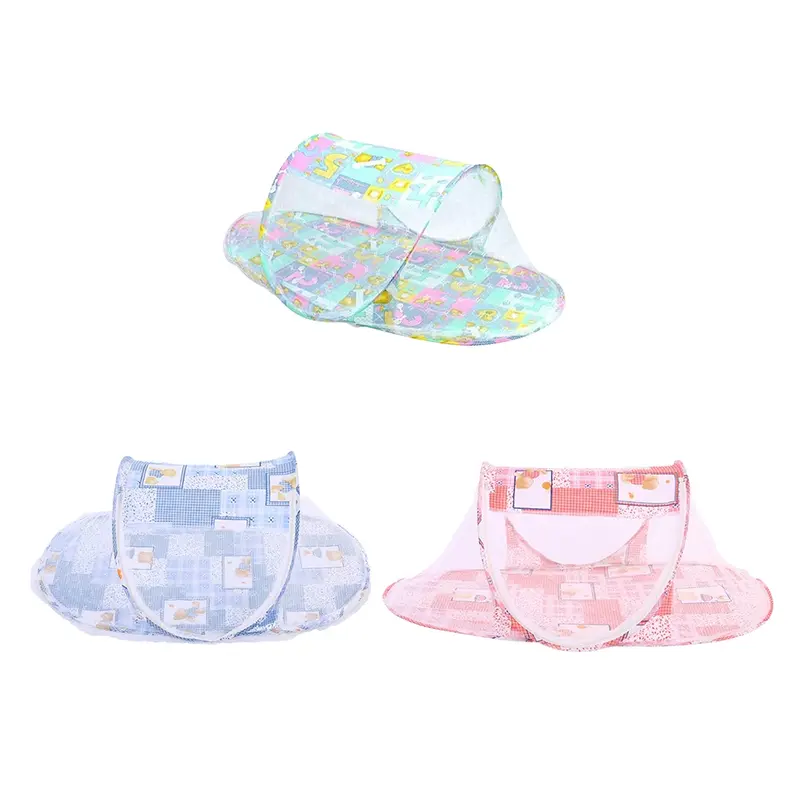 Moustiquaire portable berceau bébé pliable - protection anti-moustiques légère nouveau-né