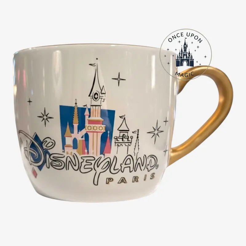 Mug Château Disneyland Paris Anse Dorée – Céramique Collector Officiel