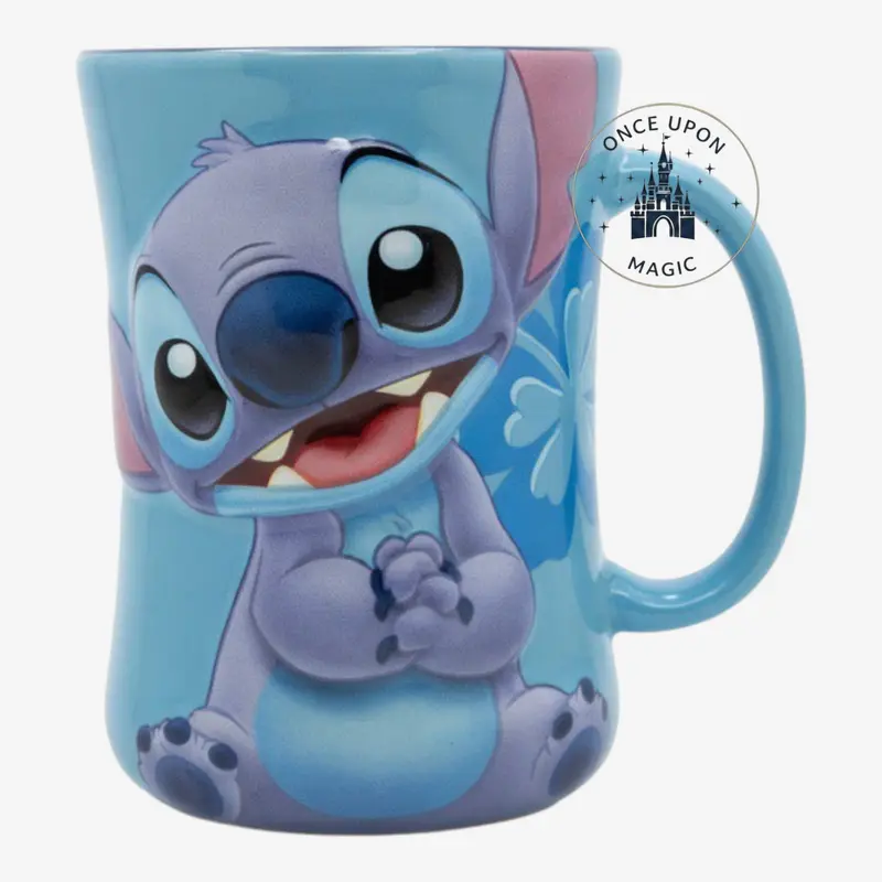 Mug Disney Stitch Fleurs Tropicales Lilo & Stitch — Disneyland Paris
