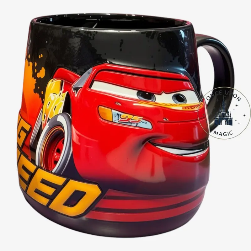 Mug Flash McQueen N°95 Cars Disney Pixar — Disneyland Paris