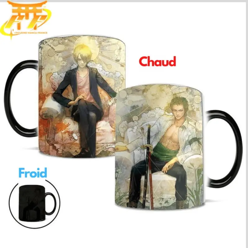 Mug Magique Sanji & Zoro - One Piece