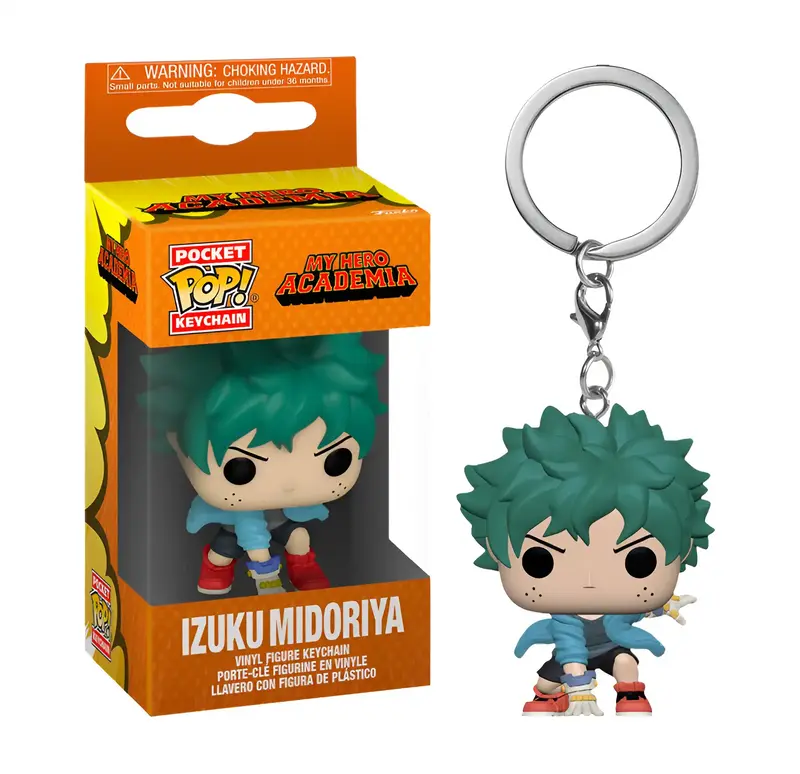 My Hero Academia - Porte-clés Deku Avec Ses Gants - Pocket Pop Keychain