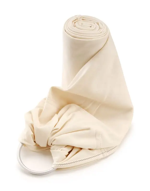 My Sling sergé brisé sable - portage sans noeud