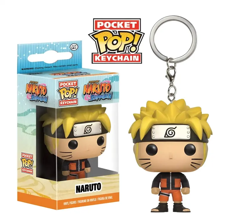 Naruto Shippuden - Porte-clés Uzumaki Naruto - Pocket Pop Keychain
