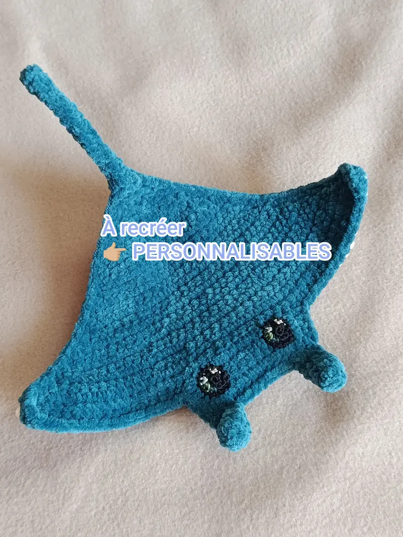 Nébula _ Raie manta nomade _ Vert émeraude