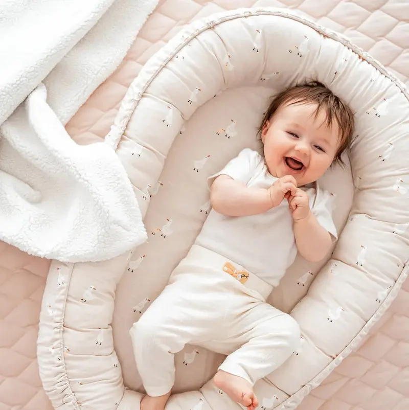 Nid bébé naissance 80x55 cm – cocon réducteur de lit sécurisé babynest
