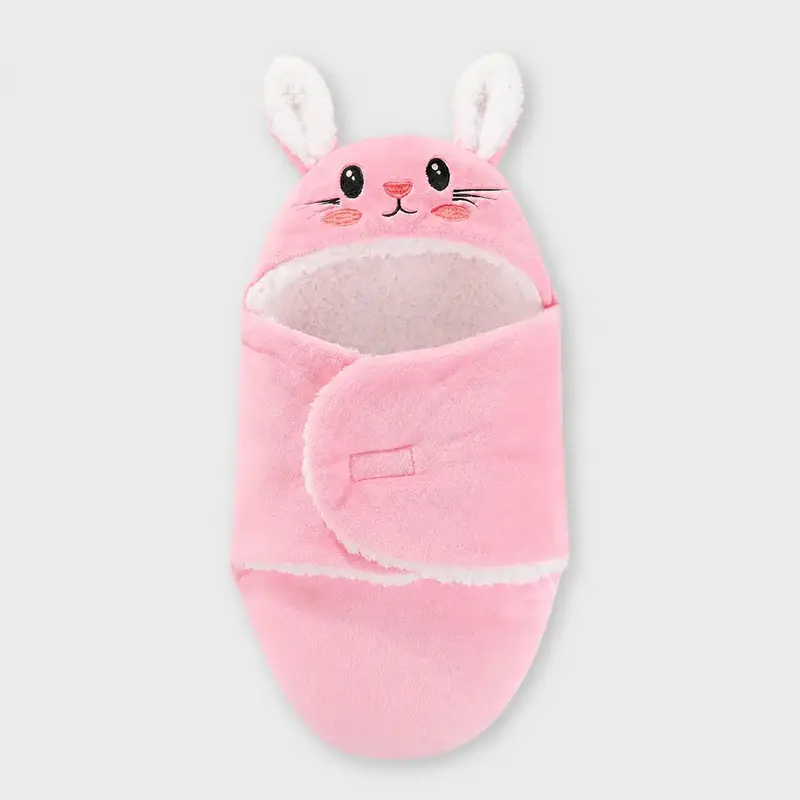 Nid d'Ange Lapin Rose - Hiver
