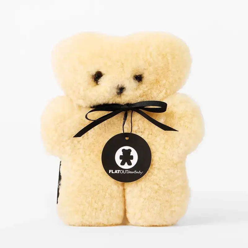 Nounours en peau de mouton Flatout Baby - Honey