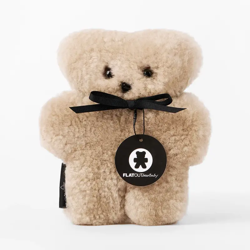 Nounours en peau de mouton Flatout Baby - Latte