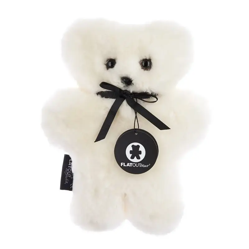 Nounours en peau de mouton Flatout Baby - Milk