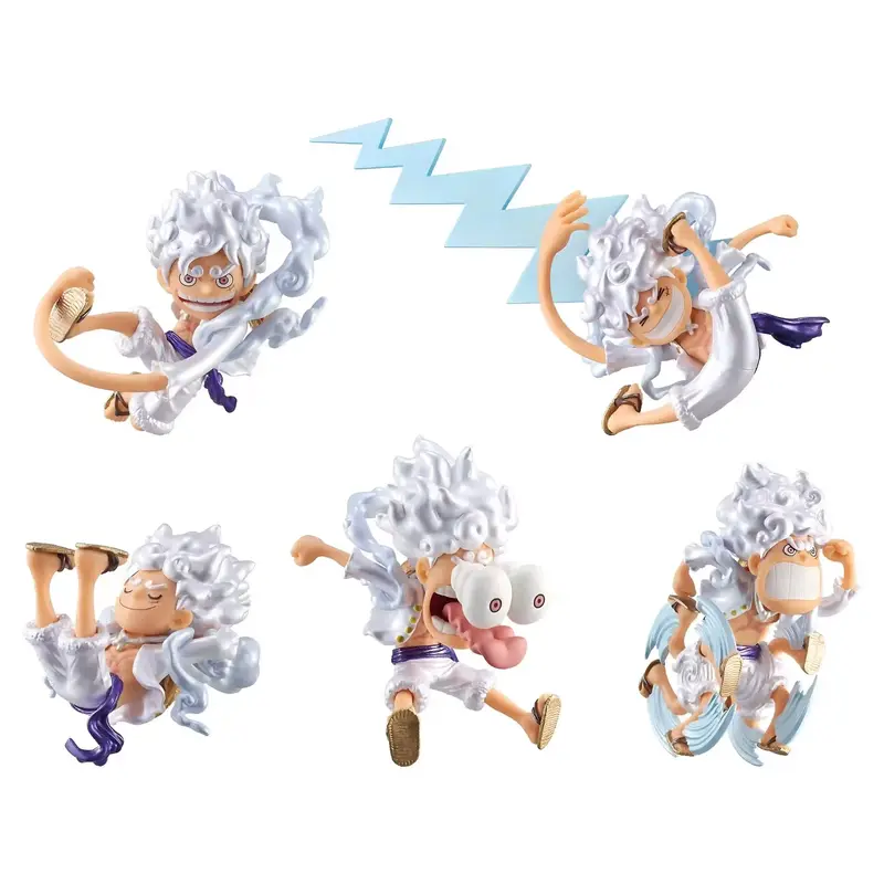 One Piece - Figurine Monkey D Luffy Gear 5 - Version Spéciale Metallic Color
