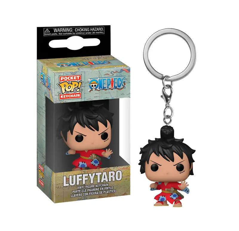 One Piece - Porte-clés Luffy Taro En Kimono - Pocket Pop Keychain