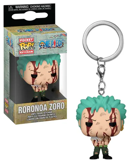 One Piece - Porte-clés Roronoa Zoro "Il ne s'est rien passé" - Pocket Pop Keychain
