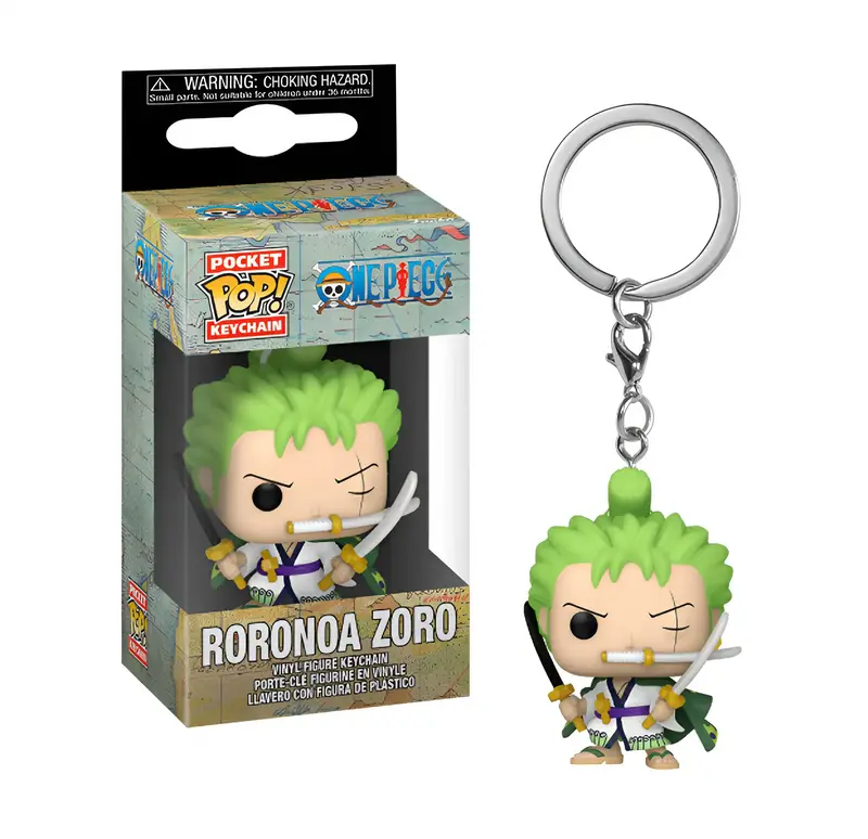 One Piece - Porte-clés Roronoa Zoro - Pocket Pop Keychain