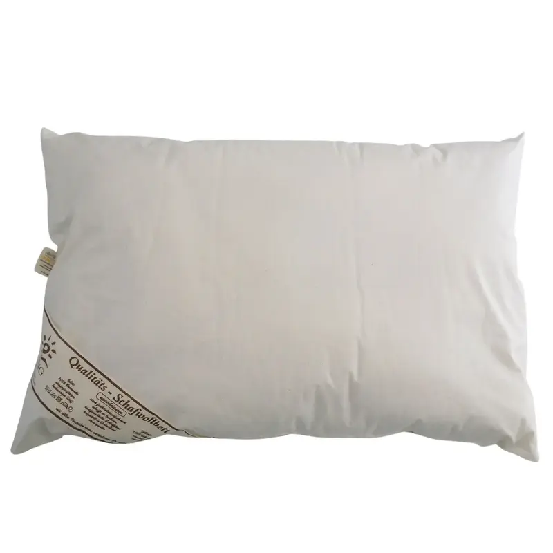 Oreiller en pure laine et coton Saling - 40x60cm