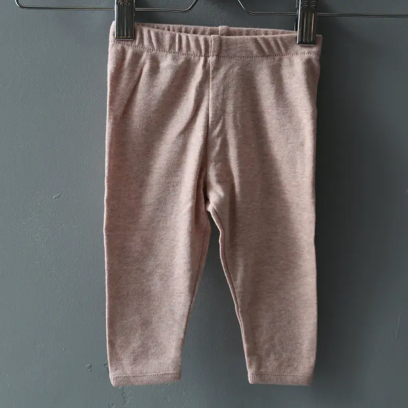 Organic Baby Leggings - Powder - 0/1m only