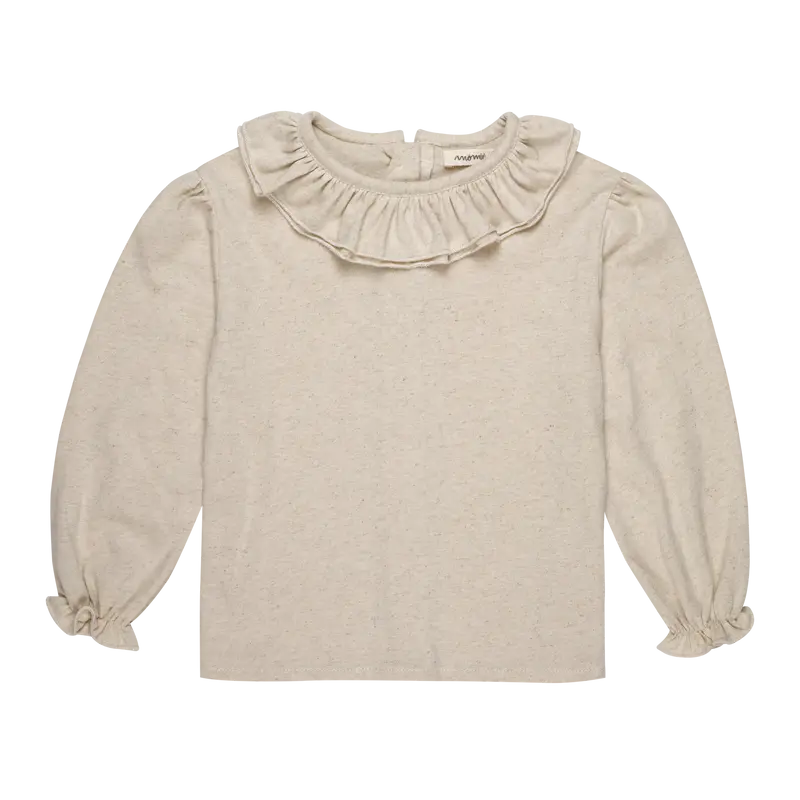 Organic Cotton & Linen Gabriela Shirt - Natural - 3m-12y