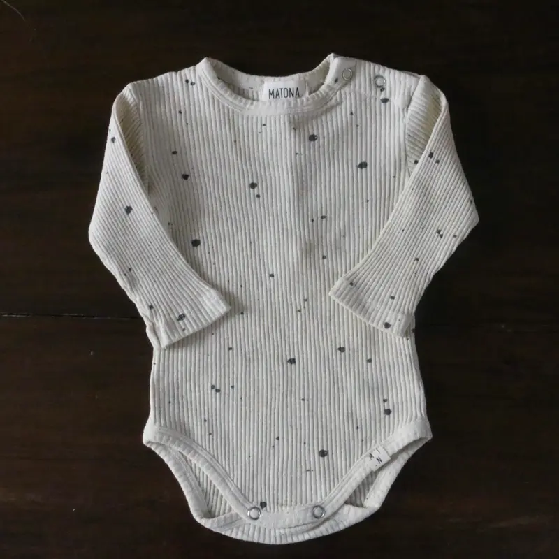 Organic Rib Body - Sprinkle - 0m-2y